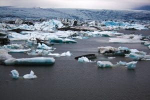 Jokulsarlon glacier lagoon
