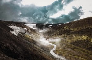 hiking in Iceland