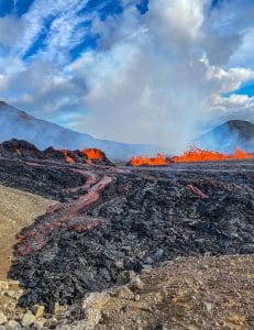 Meradalir eruption in Iceland